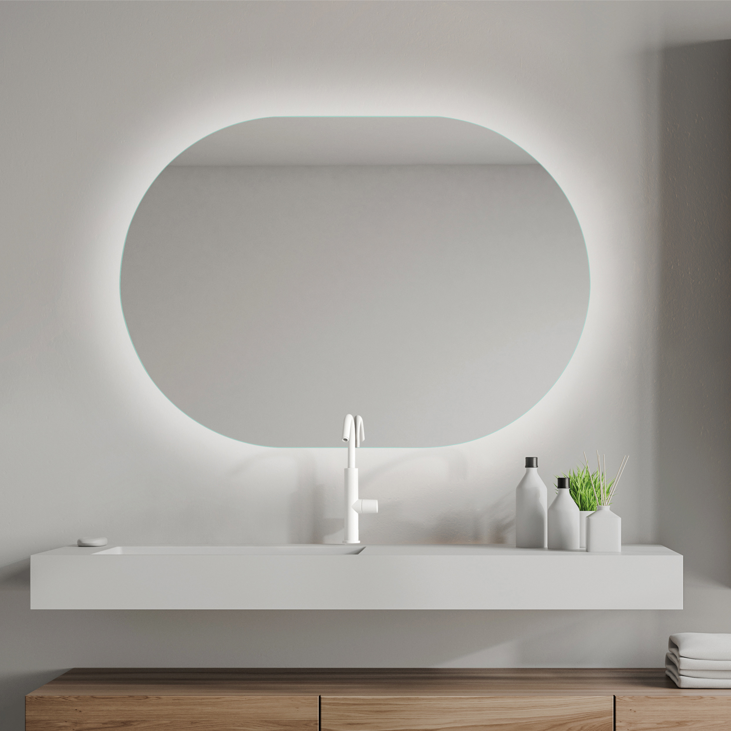 gedy-amedeo-miroir-salle-de-bain-ovale-85-60-bord-poli image 3