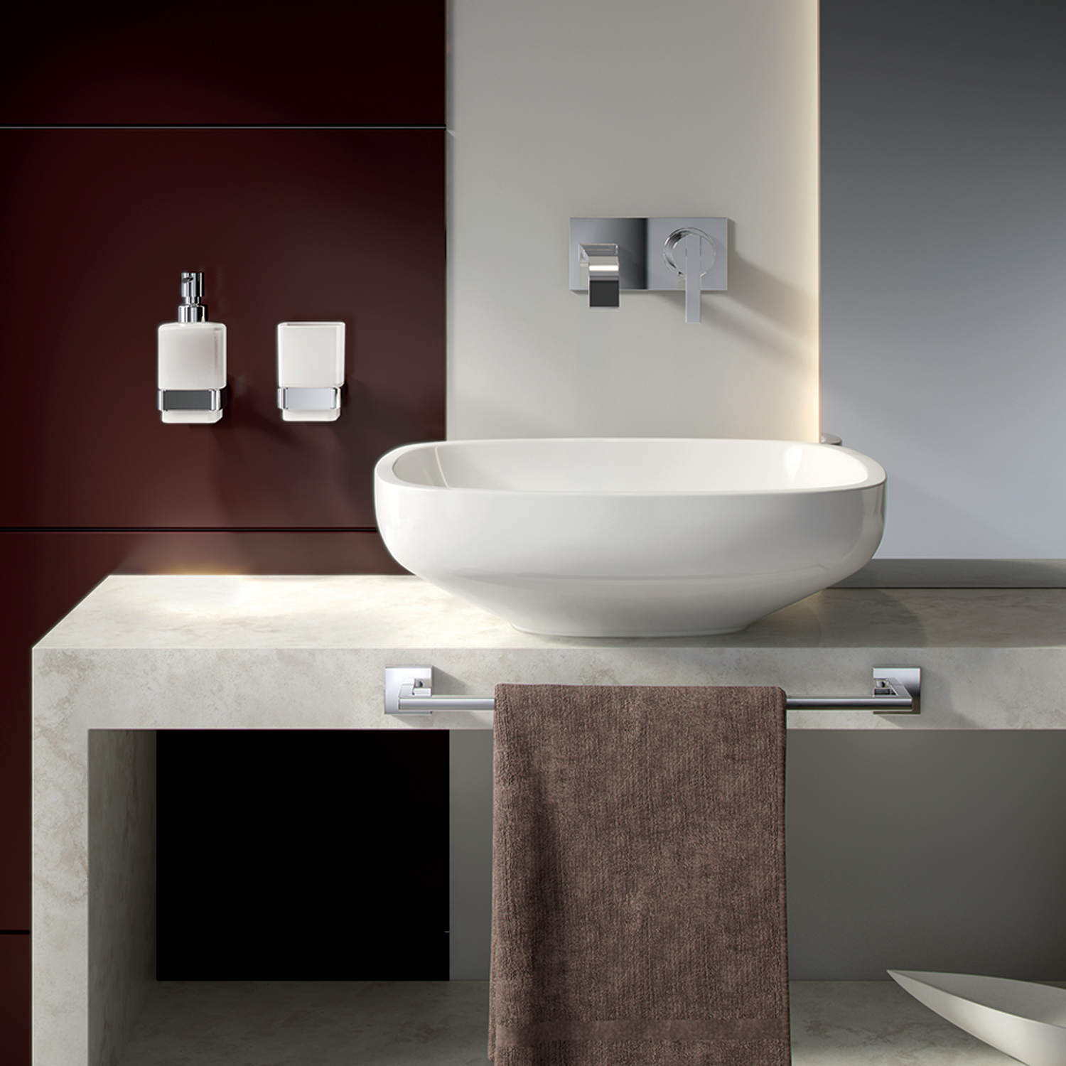 gedy-elba-porte-serviette-65-cm-chrome image 5
