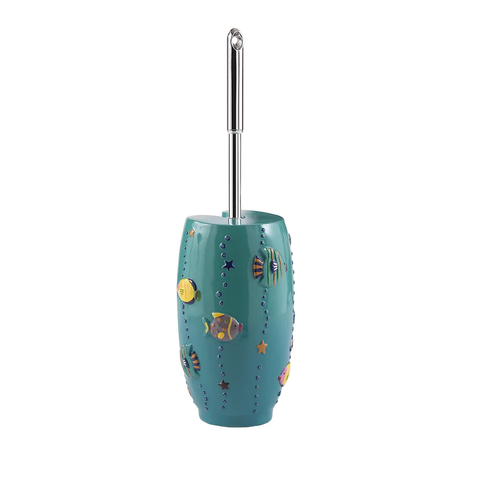 gedy-dori-porte-brosse-wc-turquoise image 1