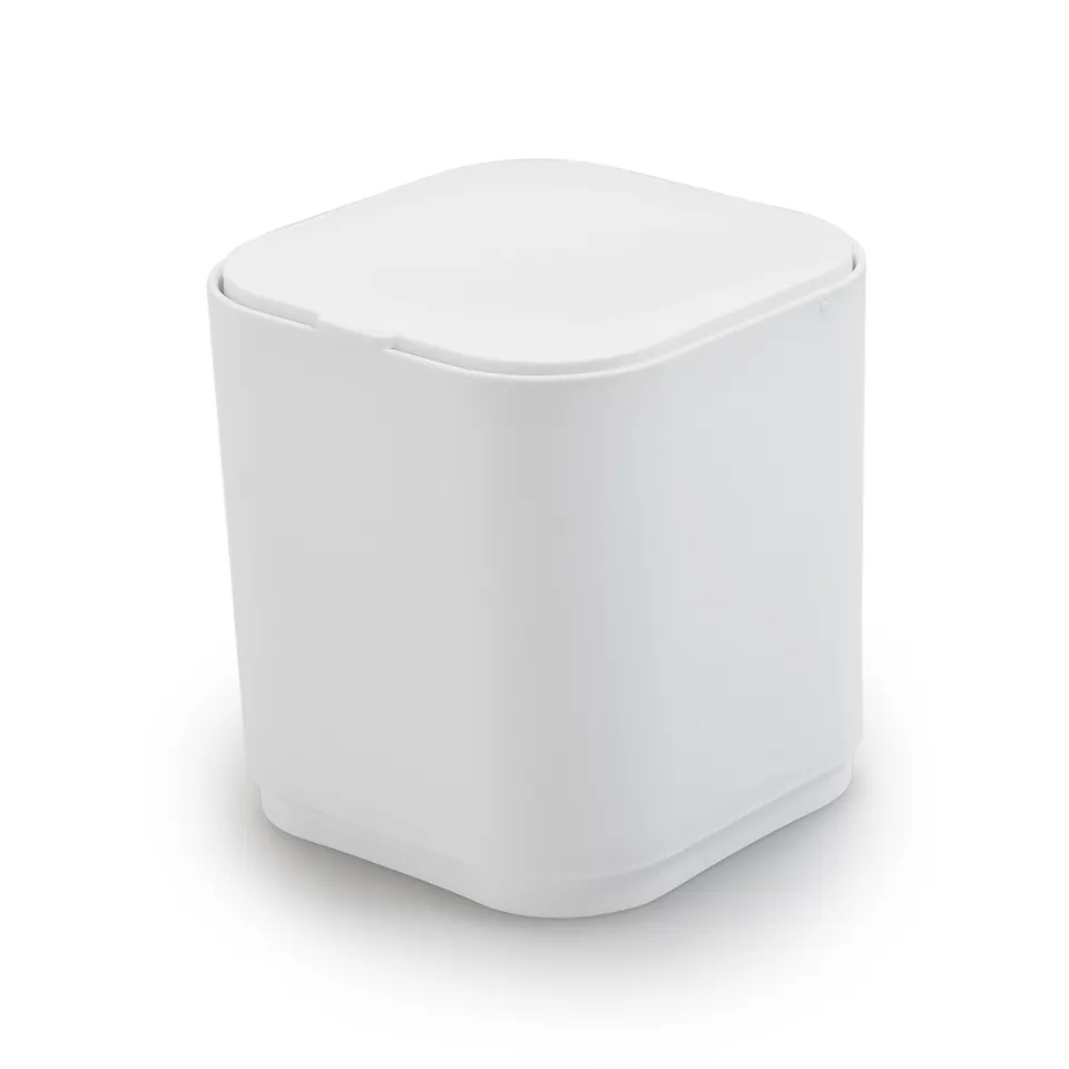 gedy-seventy-poubelle-table-1-2-l-blanc image 1