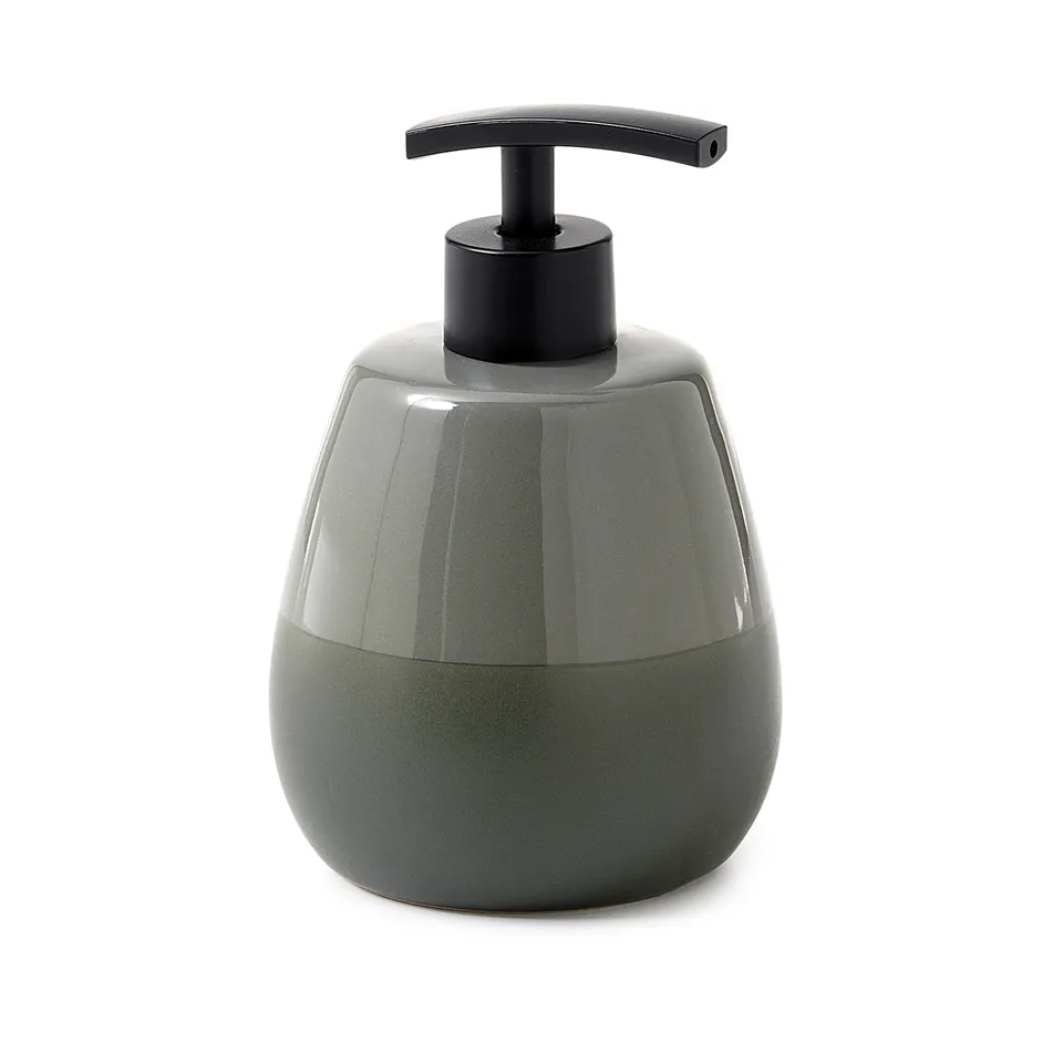 gedy-wilma-distributeur-de-savon-vert-sauge-poser image 1