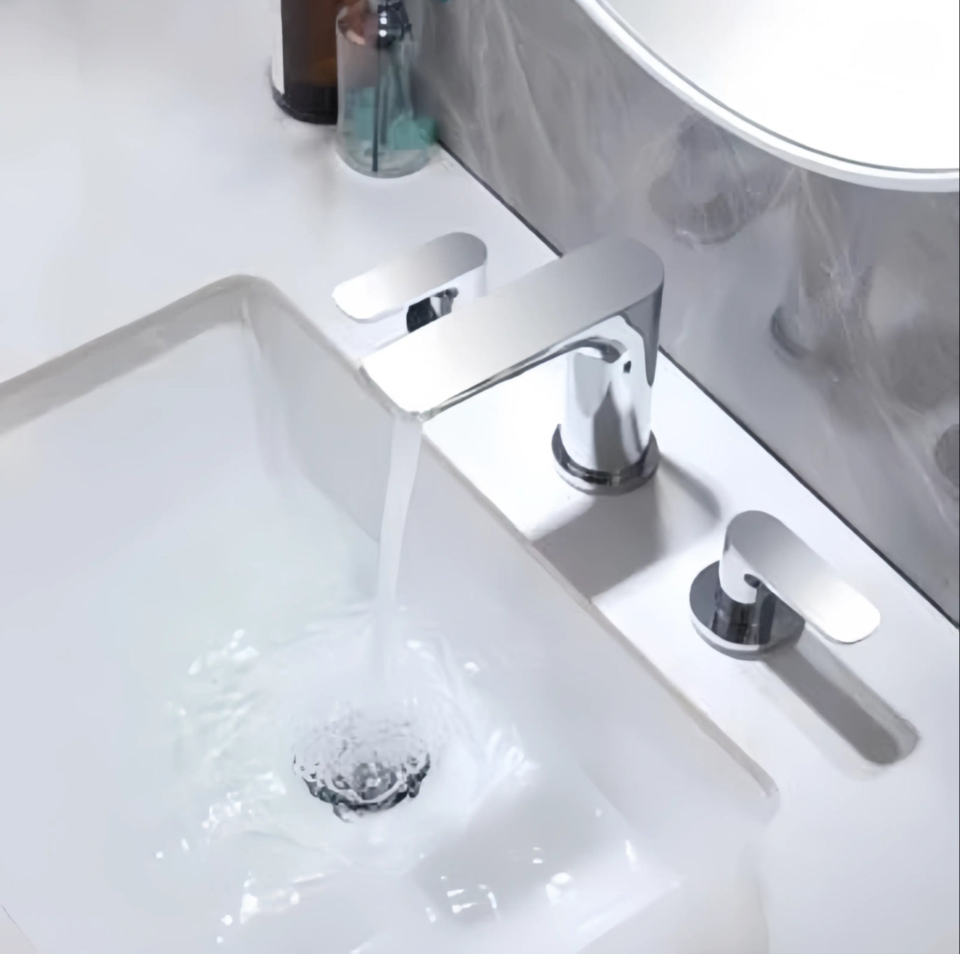 hudor-eas-b1121600-robinet-lavabo-nickel-bross-3-trous image 3