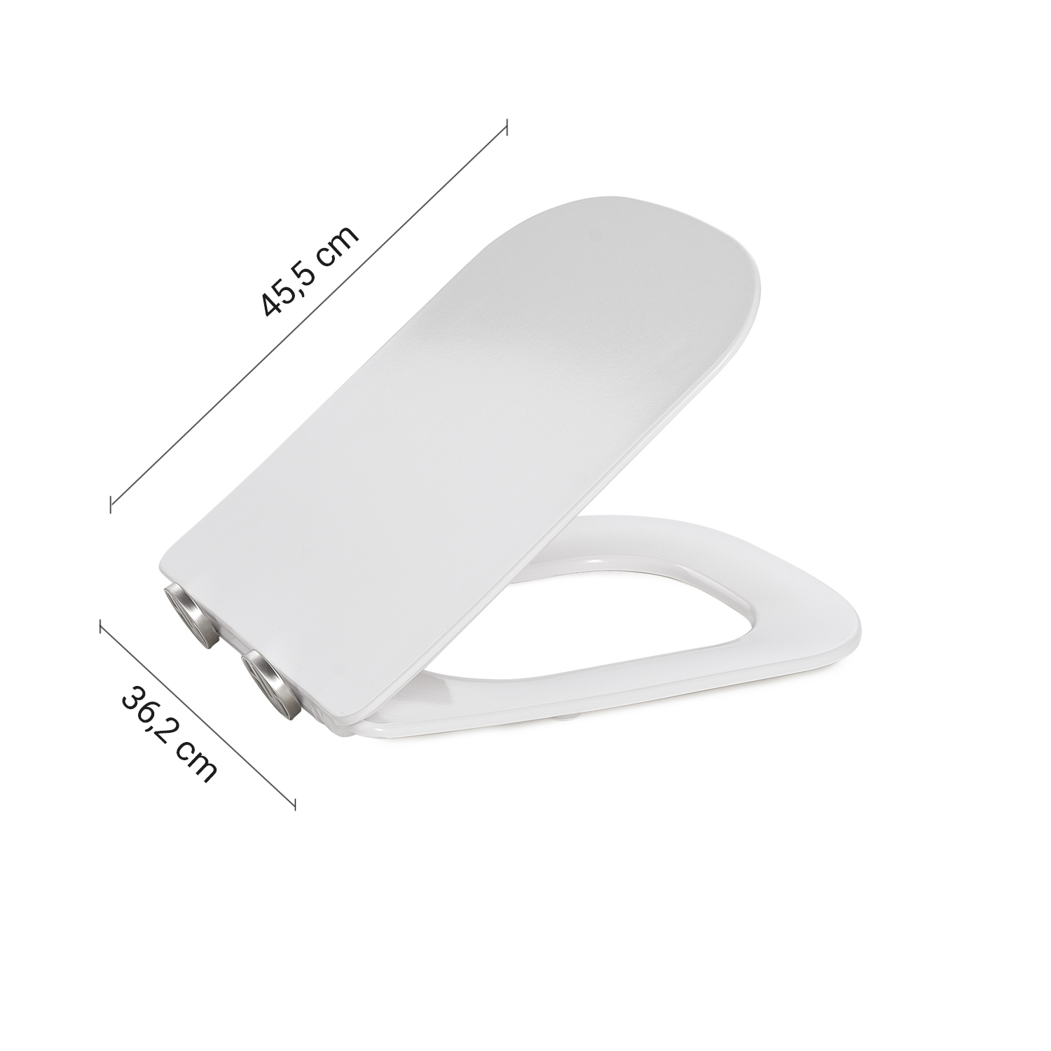 gedy-garnet-abattant-wc-blanc-standard image 2