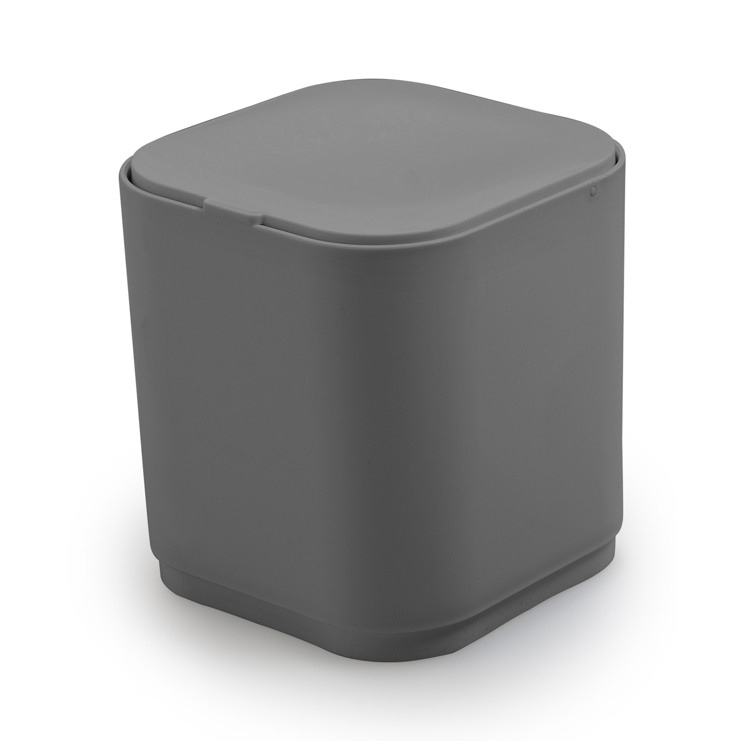 gedy-seventy-poubelle-de-table-gris-1-2-l image 1