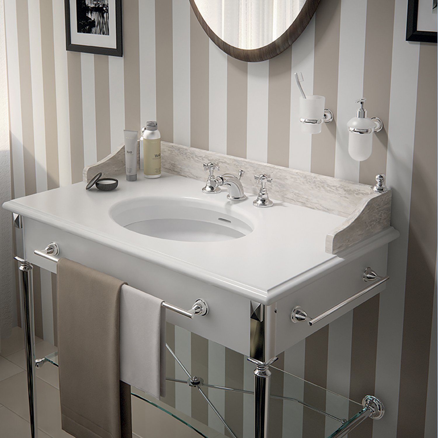 gedy-genziana-barre-porte-serviette-60-cm-chrome image 3