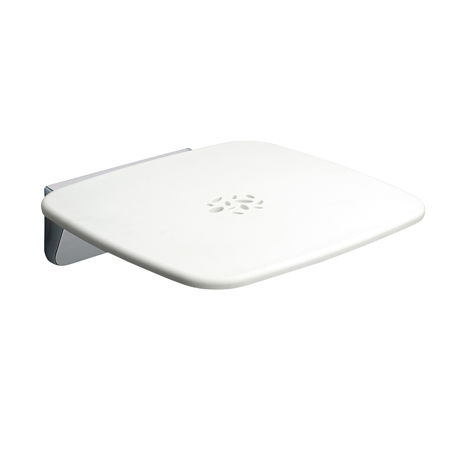 gedy-prima-classe-si-ge-de-douche-repliable-blanc image 1