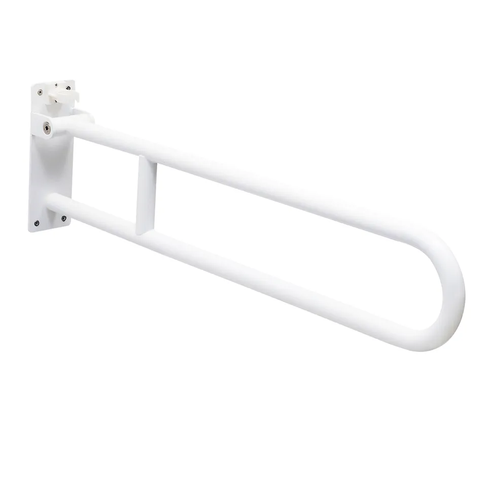 gedy-contract-fortis-barre-d-appui-repliable-blanche image 1