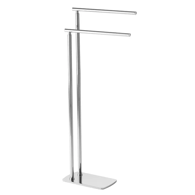 gedy-florida-porte-serviettes-sur-pied-chrome image 1