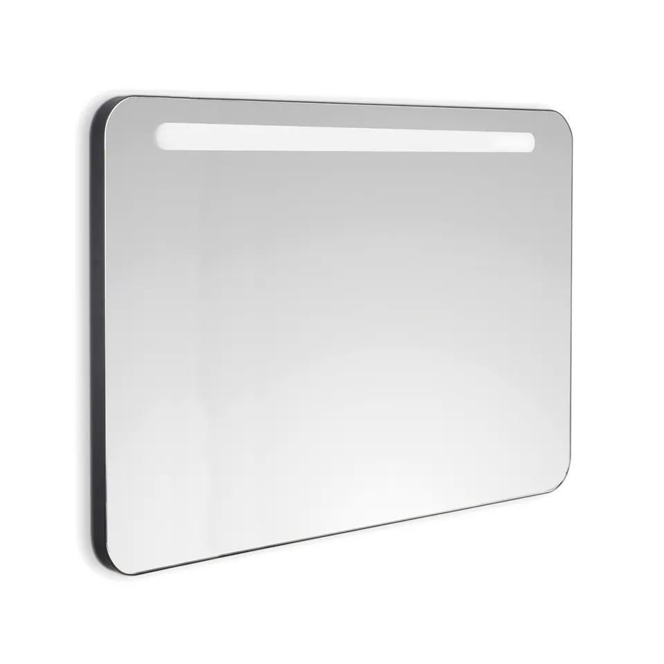 gedy-leonard-miroir-100x70-cadre-noir-mat image 1