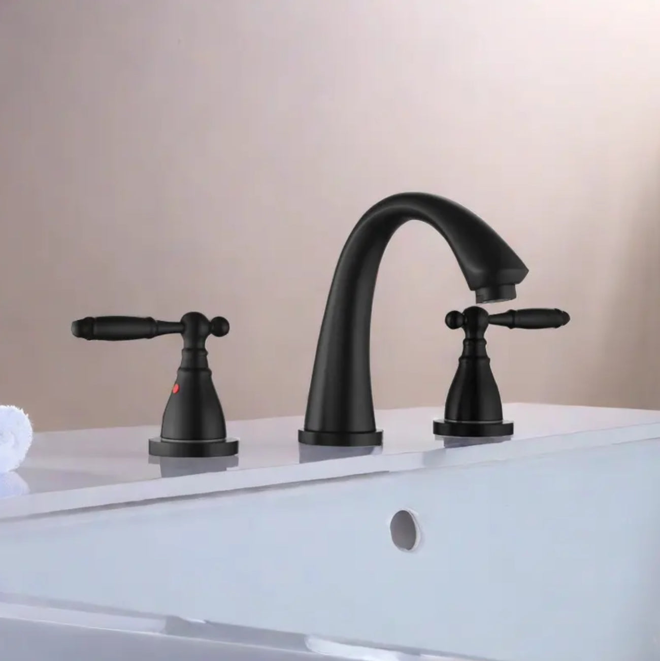 hudor-c-phise-robinet-lavabo-3-trous-noir-mat-cygne image 3