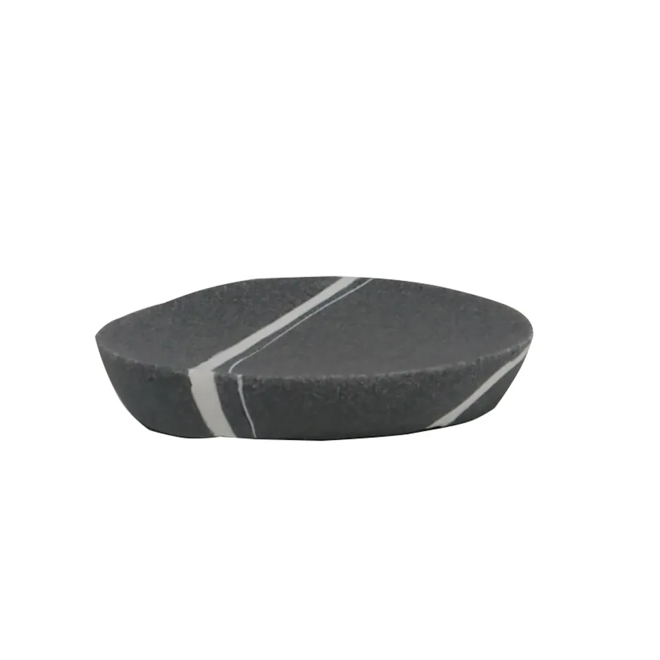 gedy-yvonne-porte-savon-gris-poser image 1