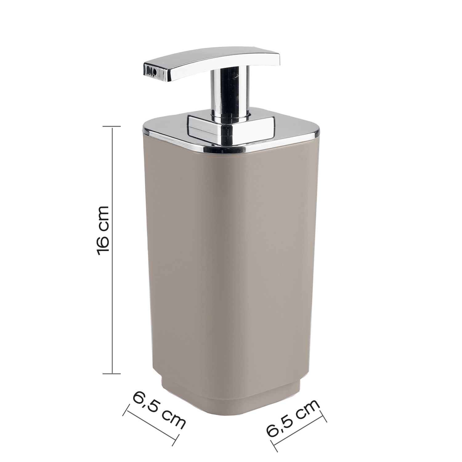 gedy-seventy-distributeur-de-savon-beige-poser image 2