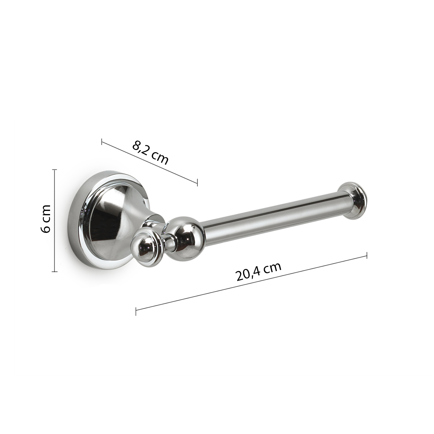 gedy-nevis-porte-rouleau-chrome image 2