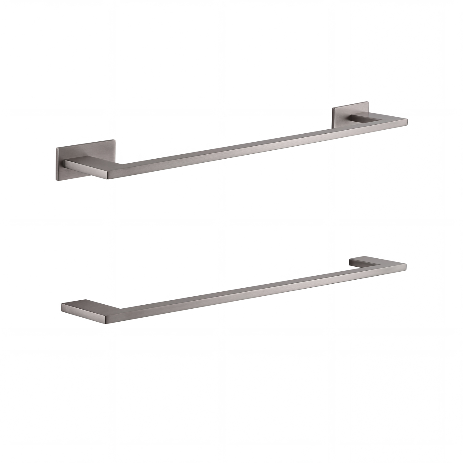 gedy-zermatt-porte-serviettes-35-cm-bross-fixer image 1