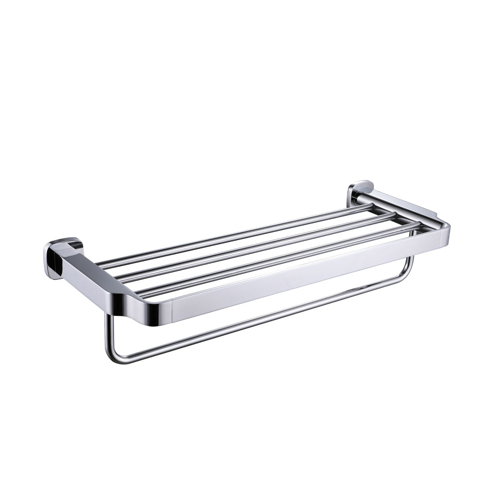 hudor-essential-porte-serviette-mural-chrom-inox image 1