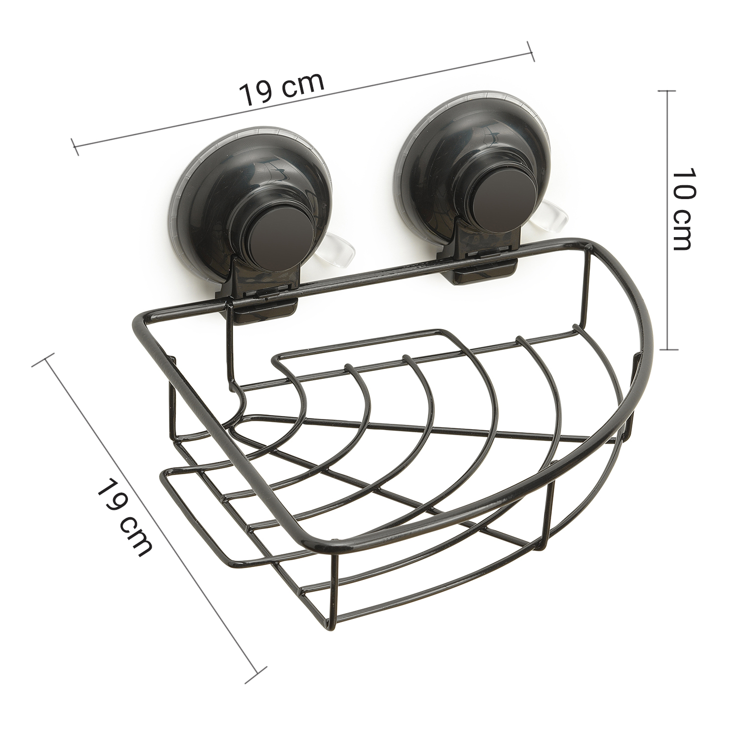 gedy-hot-porte-objets-angle-fil-douche-noir-mat image 2