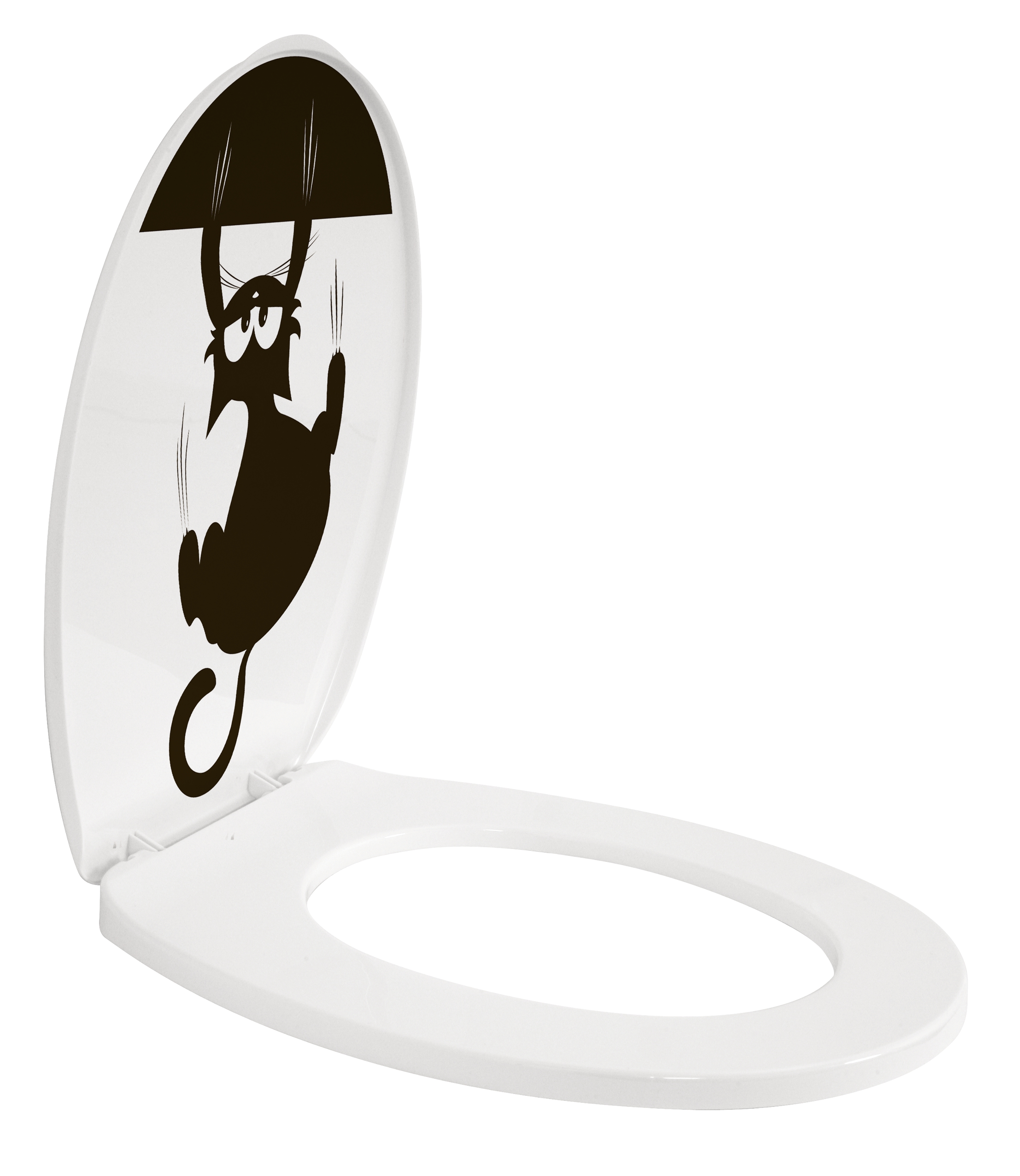 bisk-toilet-seats-abattant-wc-blanc-plastique image 3