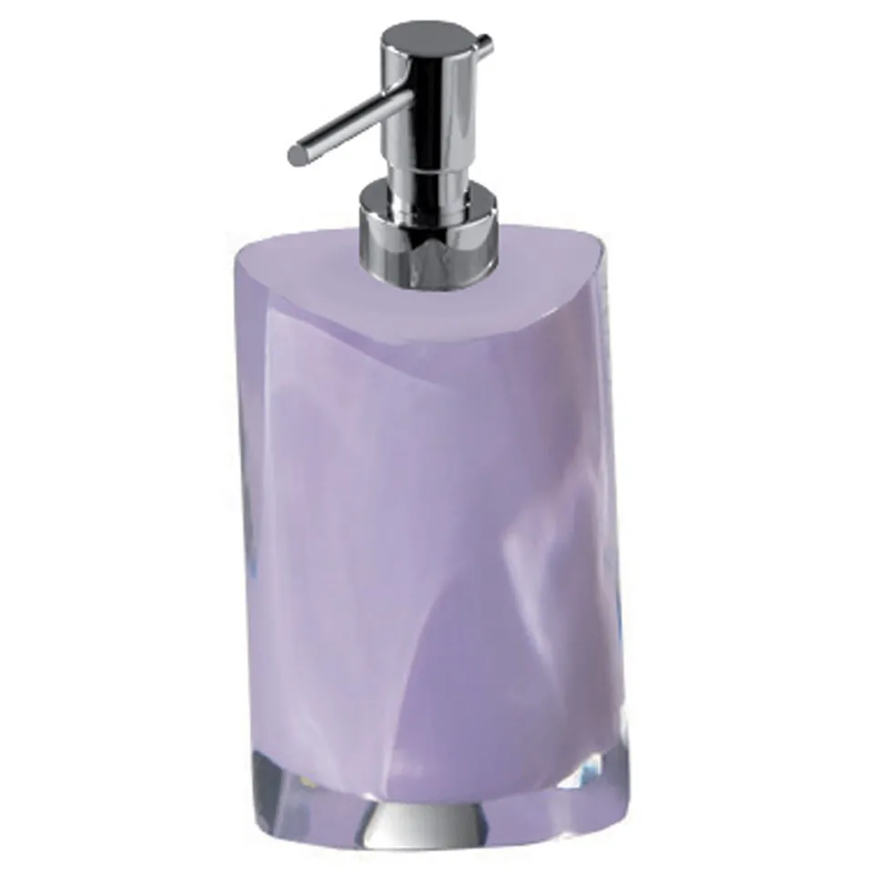 gedy-twist-distributeur-de-savon-lilas-poser image 1