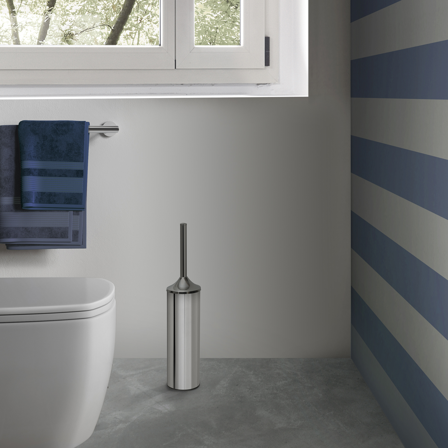gedy-wizard-porte-brosse-wc-poli image 3
