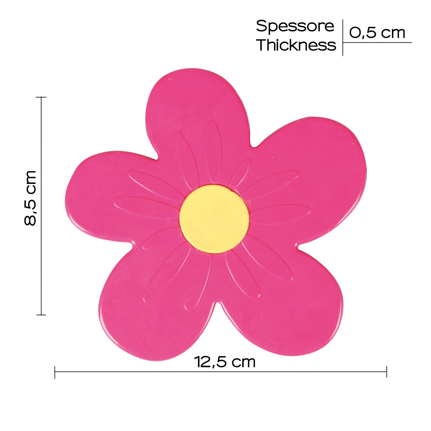 gedy-daisy-tapis-de-baignoire-antid-rapant-rose image 2