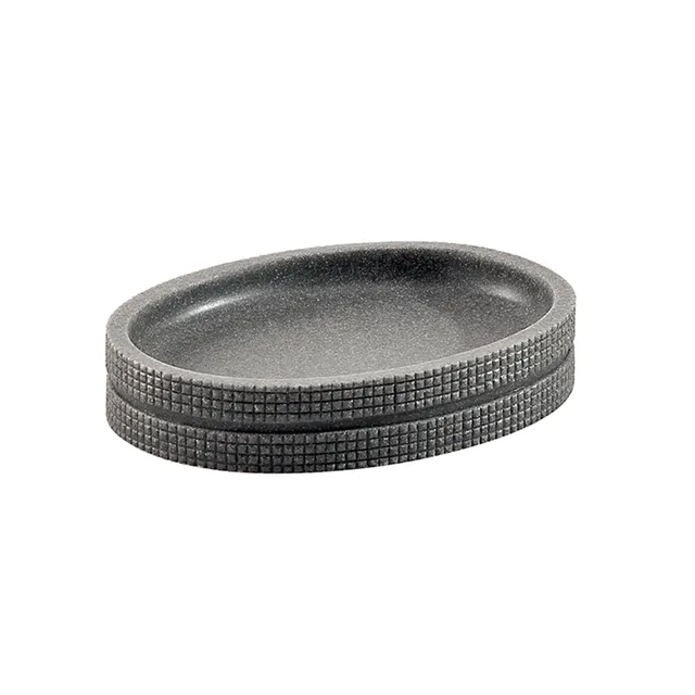 gedy-petra-porte-savon-gris-poser image 1
