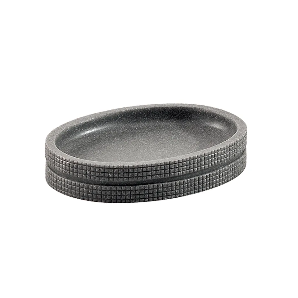 gedy-petra-porte-savon-gris-poser image 1