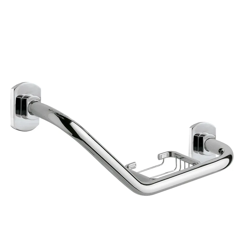 gedy-edera-barre-d-appui-135-porte-savon-chrome image 1