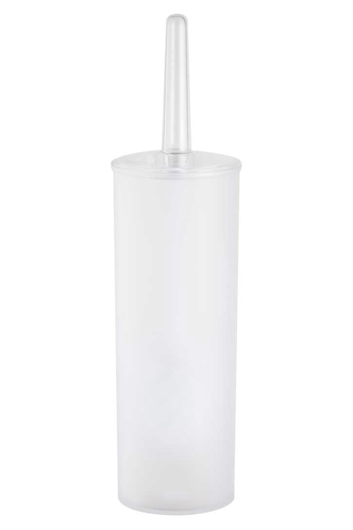 bisk-frost-balai-wc-avec-pot-brosse-toilettes-blanc image 1