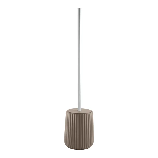 gedy-marika-porte-brosse-wc-gris-tourterelle-poser image 1