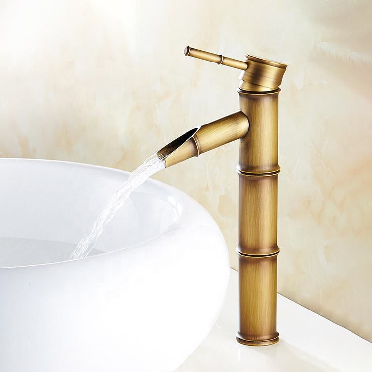 hudor-art-mis-robinet-lavabo-sur-lev-bronze-huil-310-mm image 2