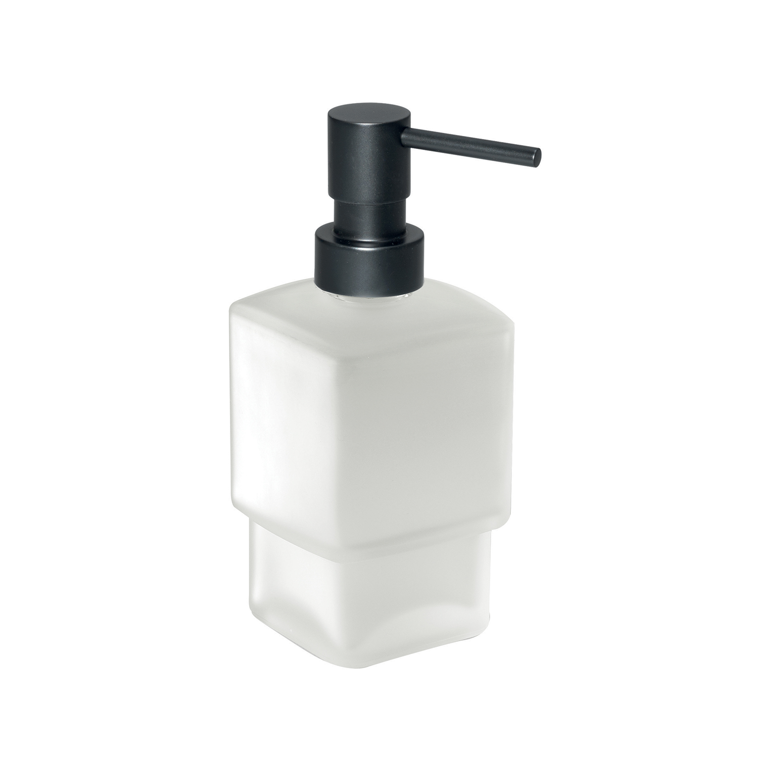 gedy-lounge-distributeur-de-savon-mural-noir-satin image 1