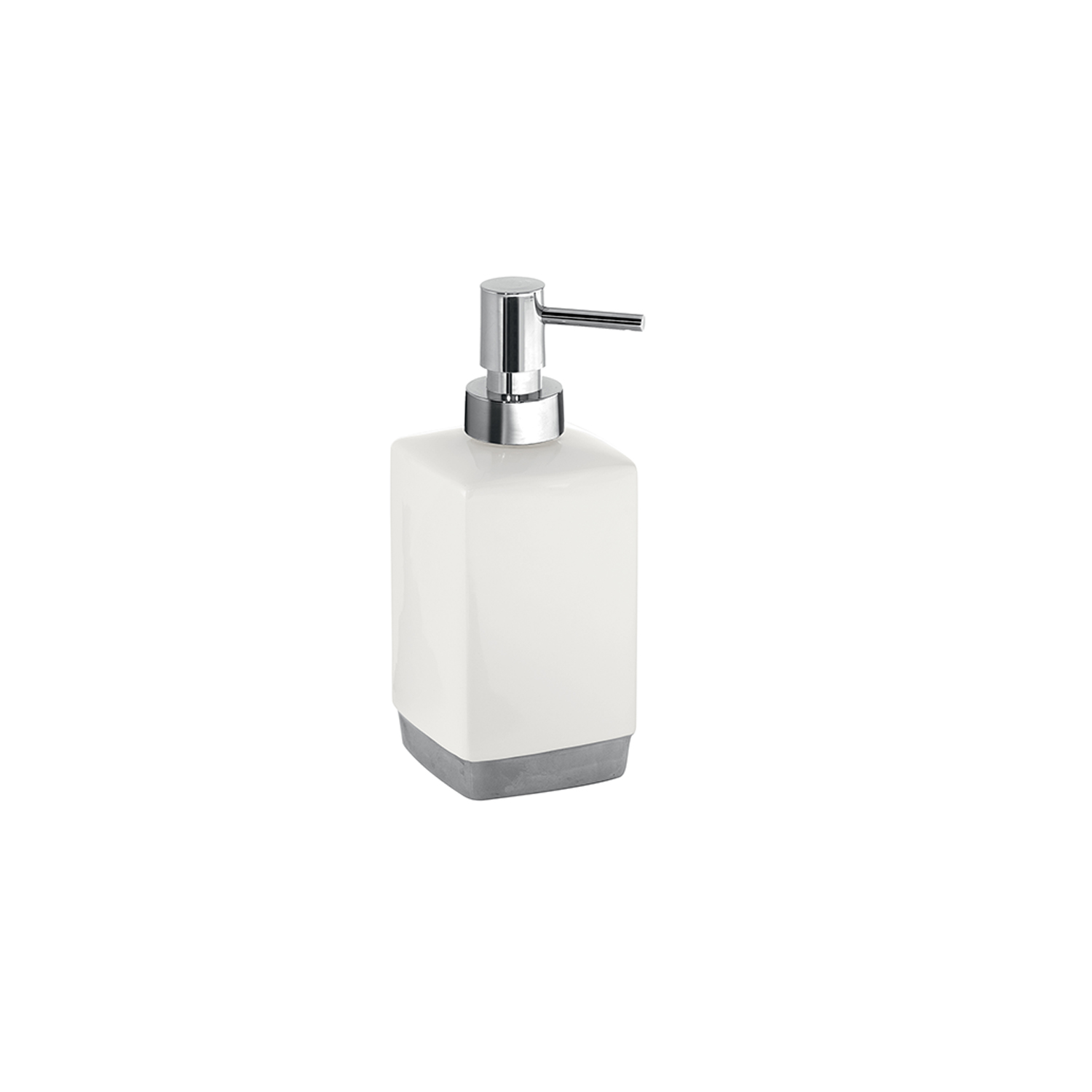 gedy-lucy-distributeur-de-savon-blanc-poser image 1