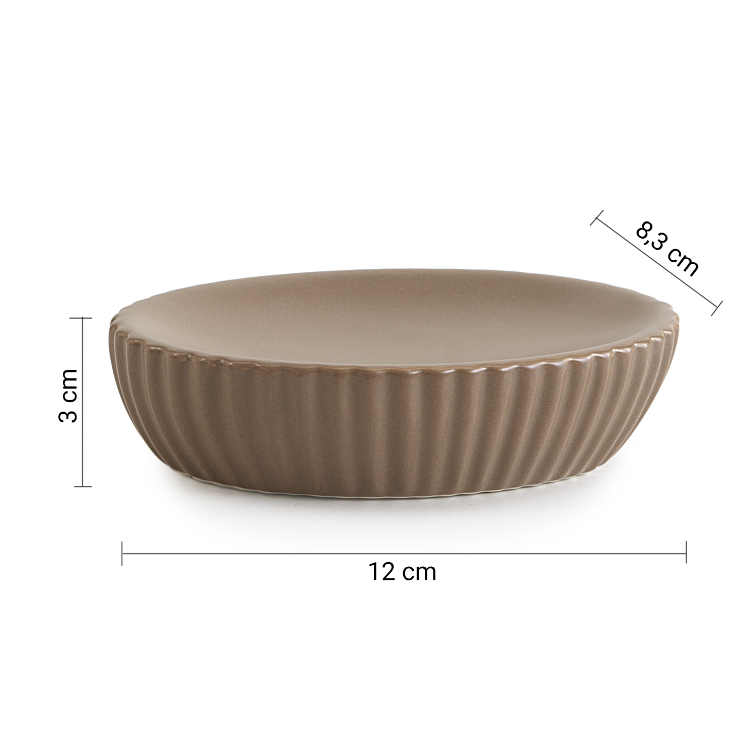 gedy-marika-porte-savon-gris-tourterelle-poser image 2