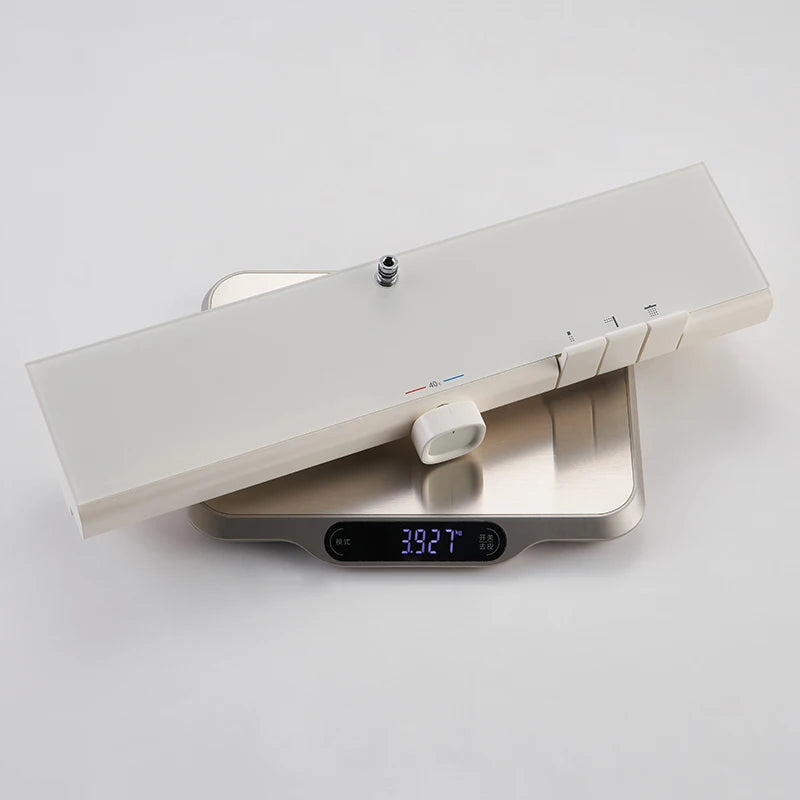 hudor-argolide-colonne-de-douche-thermostatique-blanc-mat image 6