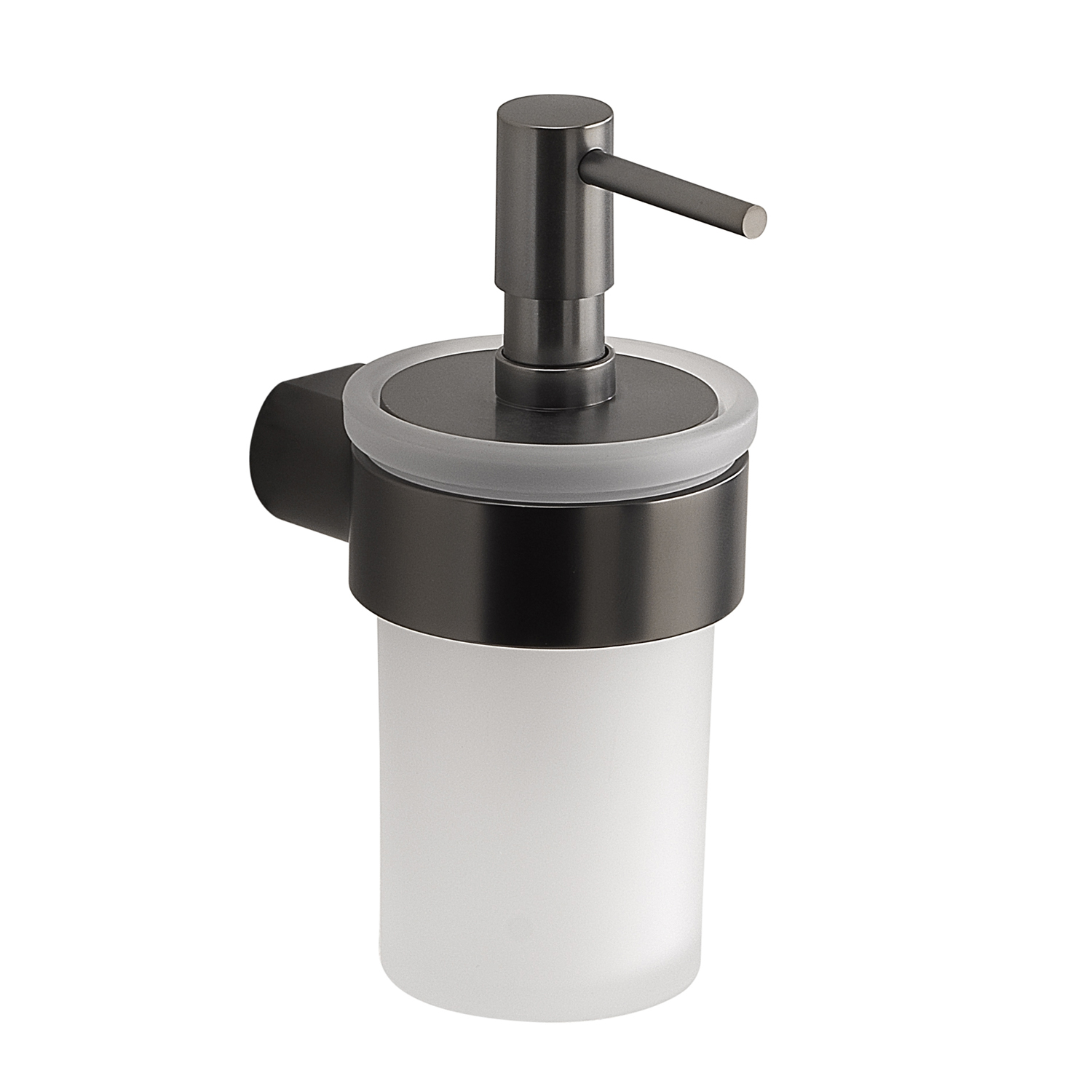 gedy-pirenei-distributeur-savon-gun-metal image 1
