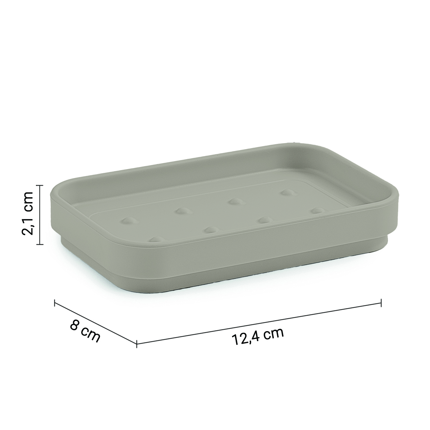 gedy-seventy-porte-savon-beige-mat-poser image 2