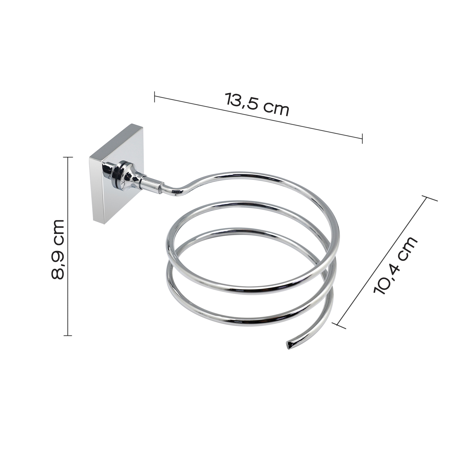 gedy-fuji-support-s-che-cheveux-chrome-2 image 2