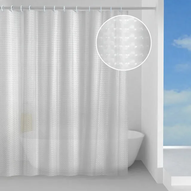 gedy-ice-rideau-de-douche-180x200-cm-blanc image 1