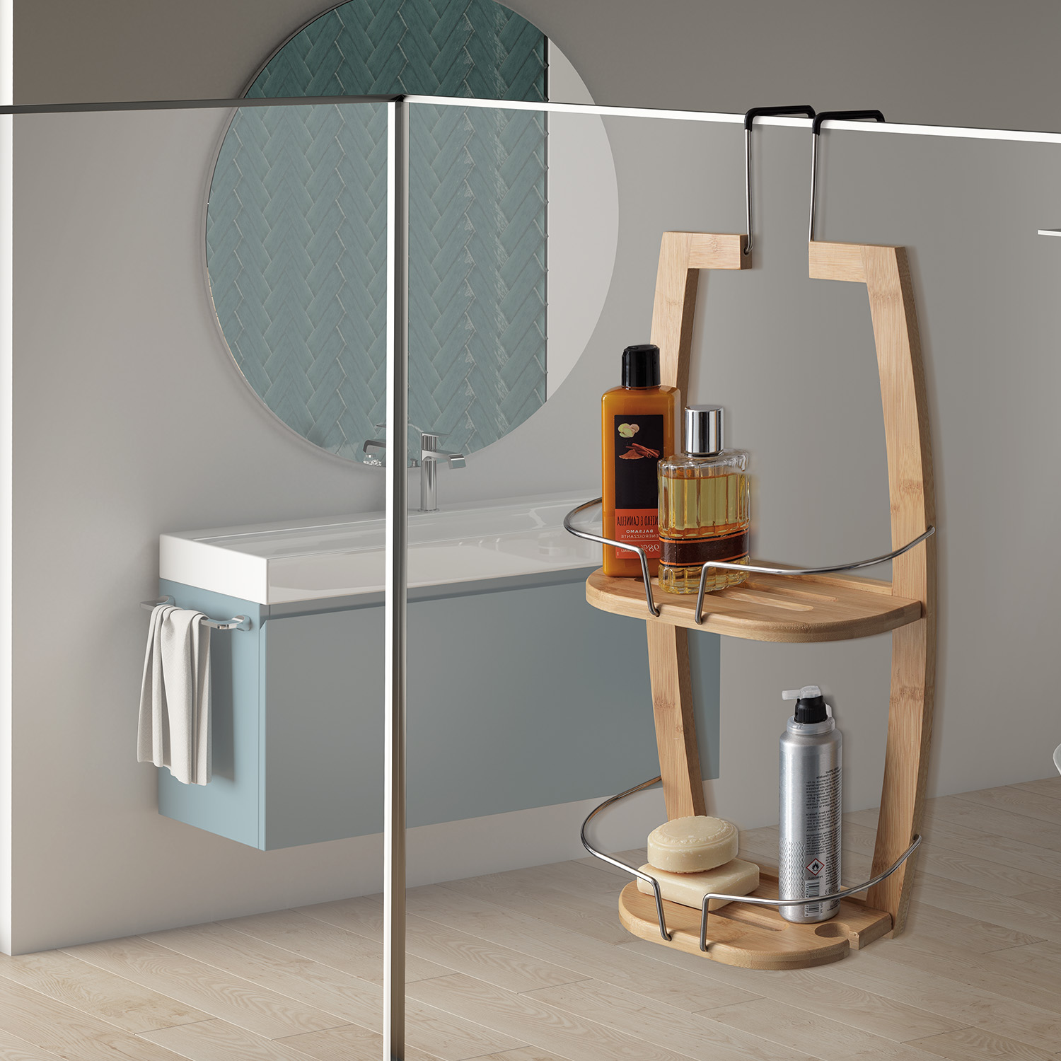 gedy-nature-panier-de-douche-suspendre-naturel image 3