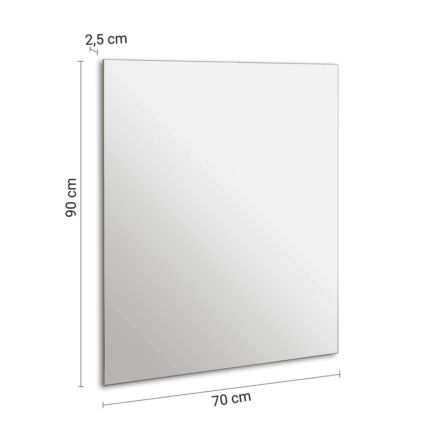 gedy-anthony-miroir-salle-de-bain-70x90-bord-poli image 2
