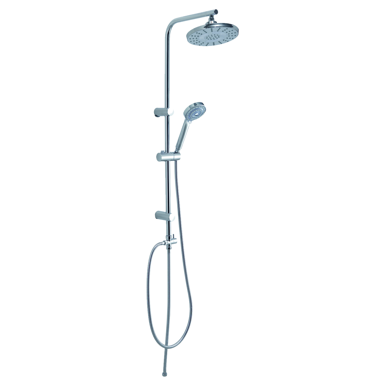 gedy-light-colonne-de-douche-r-glable-chrome image 1