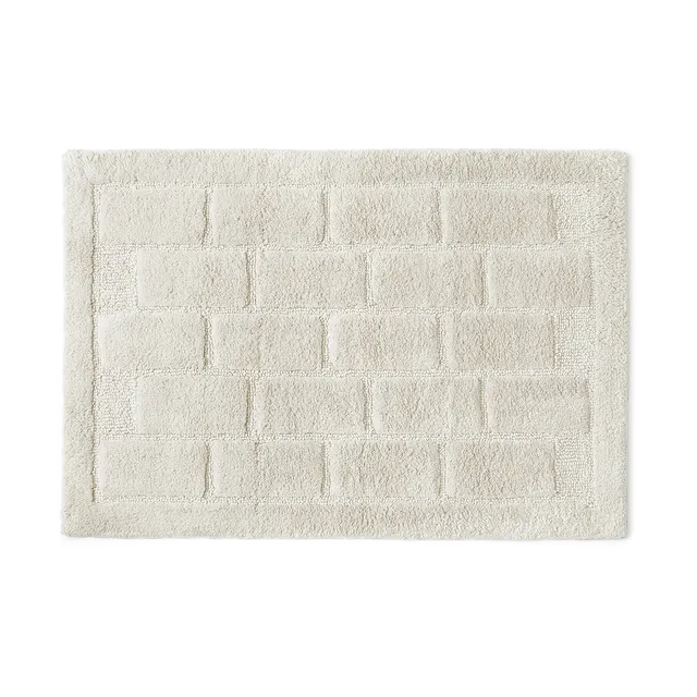 gedy-tile-tapis-de-bain-90x60-cm-blanc image 1