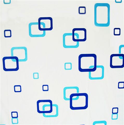 bisk-rideau-de-douche-textile-imperm-able-blanc-180x200 image 1