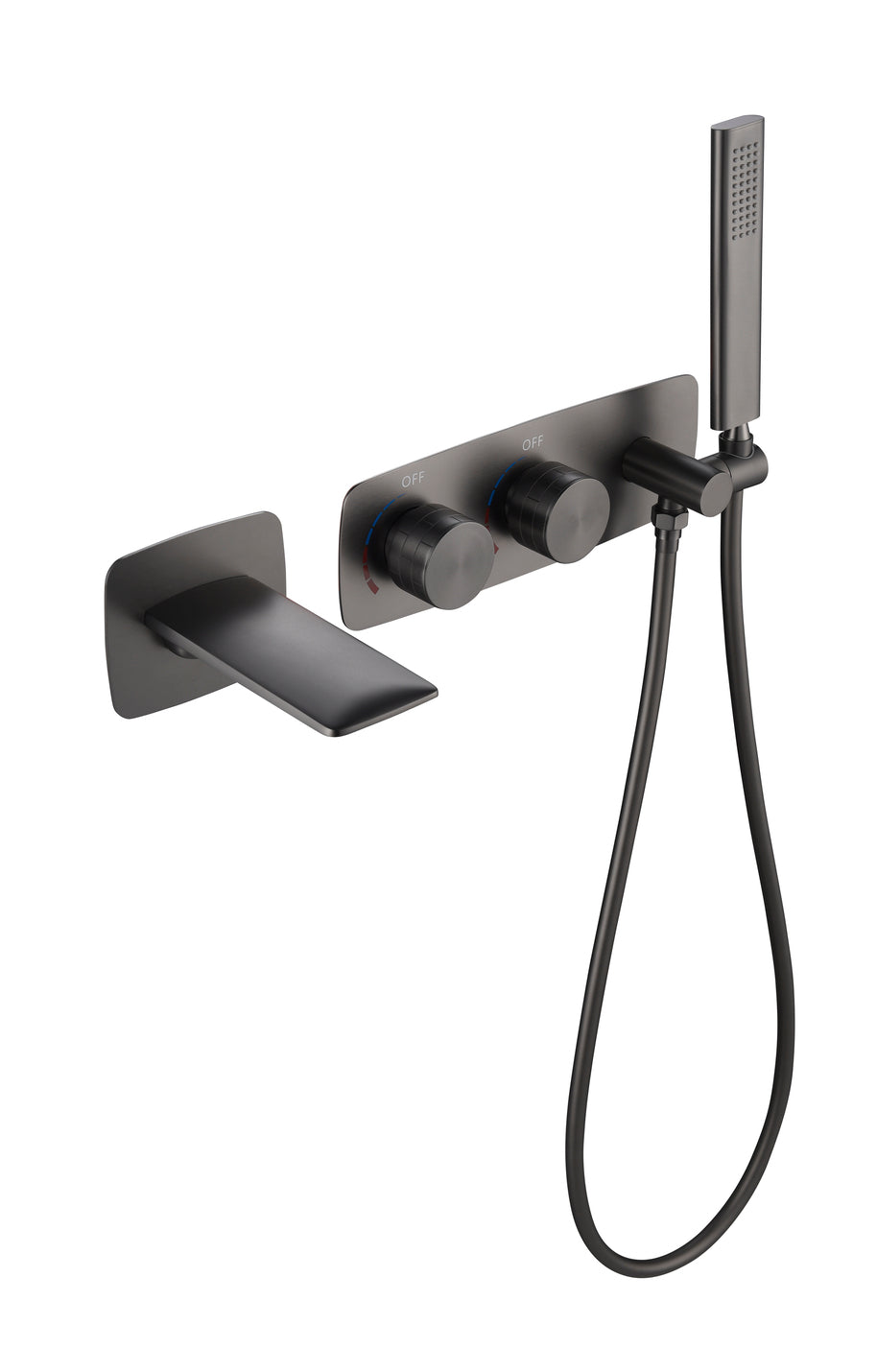 hudor-pernesse-088-robinet-baignoire-mural-gun-black image 1