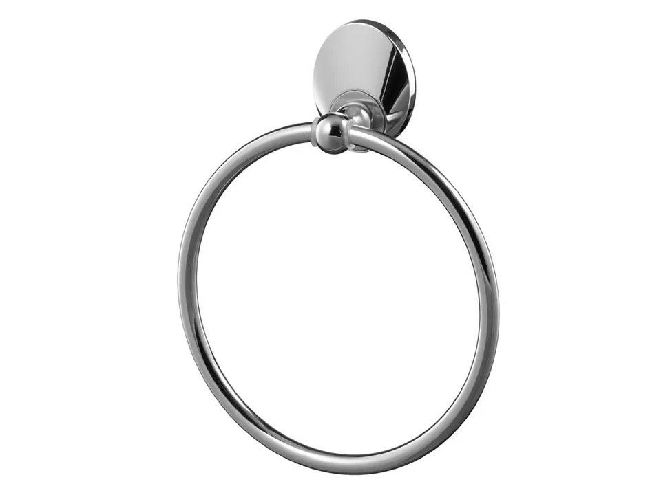 bisk-emotion-anneau-porte-serviettes-chrome image 1