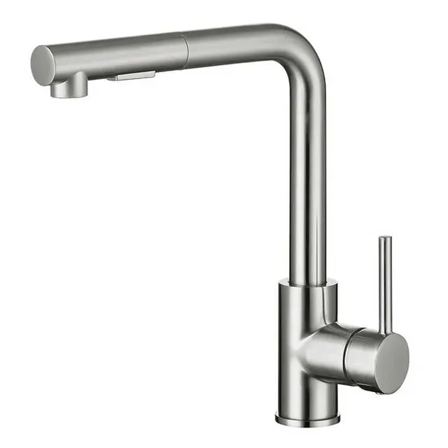 hudor-rymanthe-mitigeur-cuisine-nickel-bross-laiton image 1