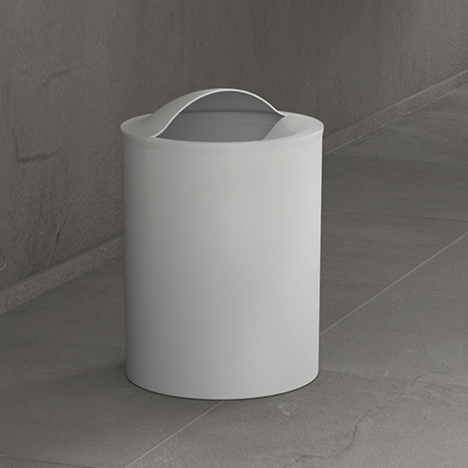 gedy-eye-poubelle-salle-de-bain-blanc image 3
