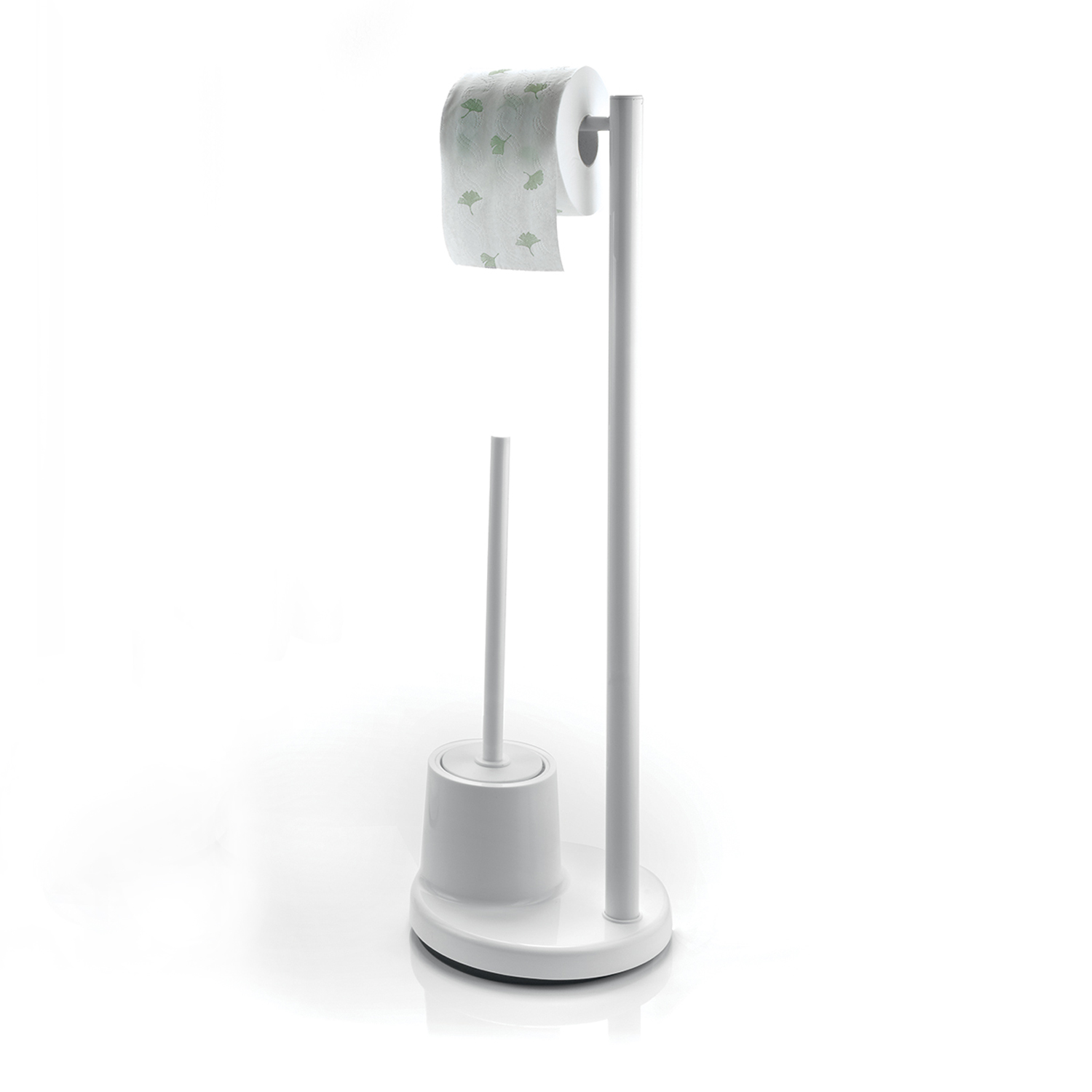 gedy-mammolo-ensemble-wc-porte-papier-brosse-blanc-2 image 2