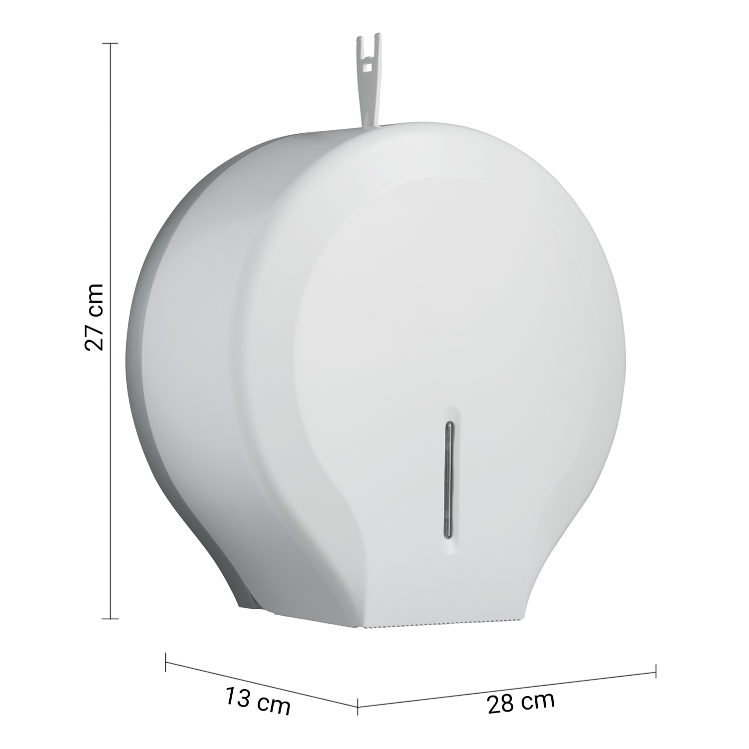 gedy-contract-distributeur-papier-rouleaux-blanc image 2