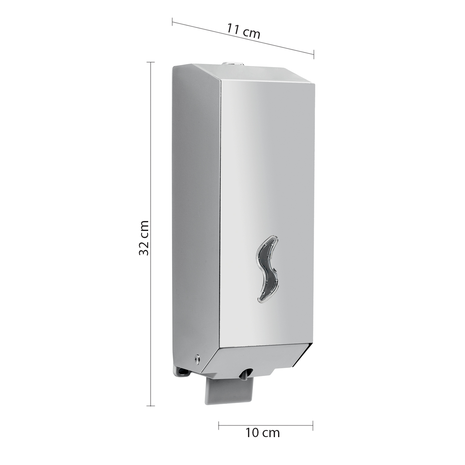 gedy-kubix-distributeur-de-savon-chrome-poli image 2
